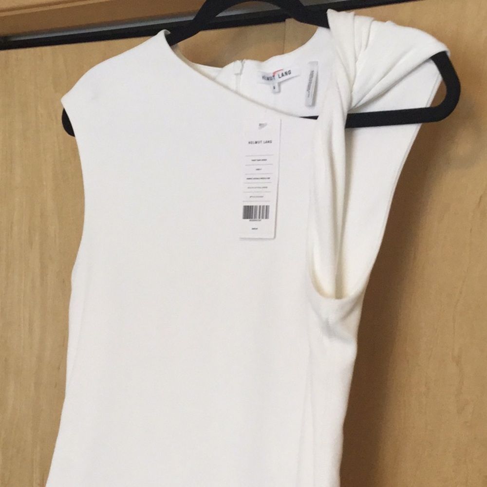 Helmut Lang Twisted Mini Tank Dress - Picture 2 of 10